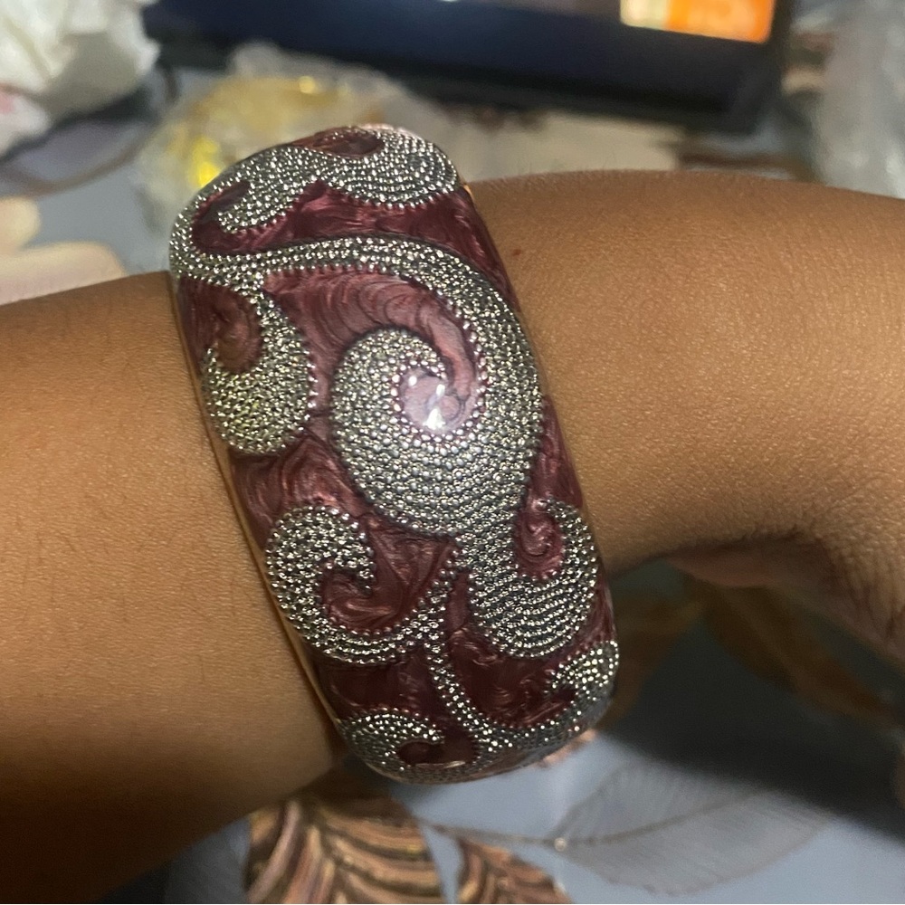 Burgundy Bangle